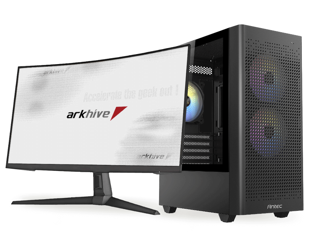 ARK arkhive Gaming Custom GC-I7G47M AG-IR20B76MGL7IS-A31 Gaming Custom  GeForce RTX 4070 Ti SUPER を搭載したミニタワーゲーミングPC - 製品詳細 | パソコンSHOPアーク（ark）