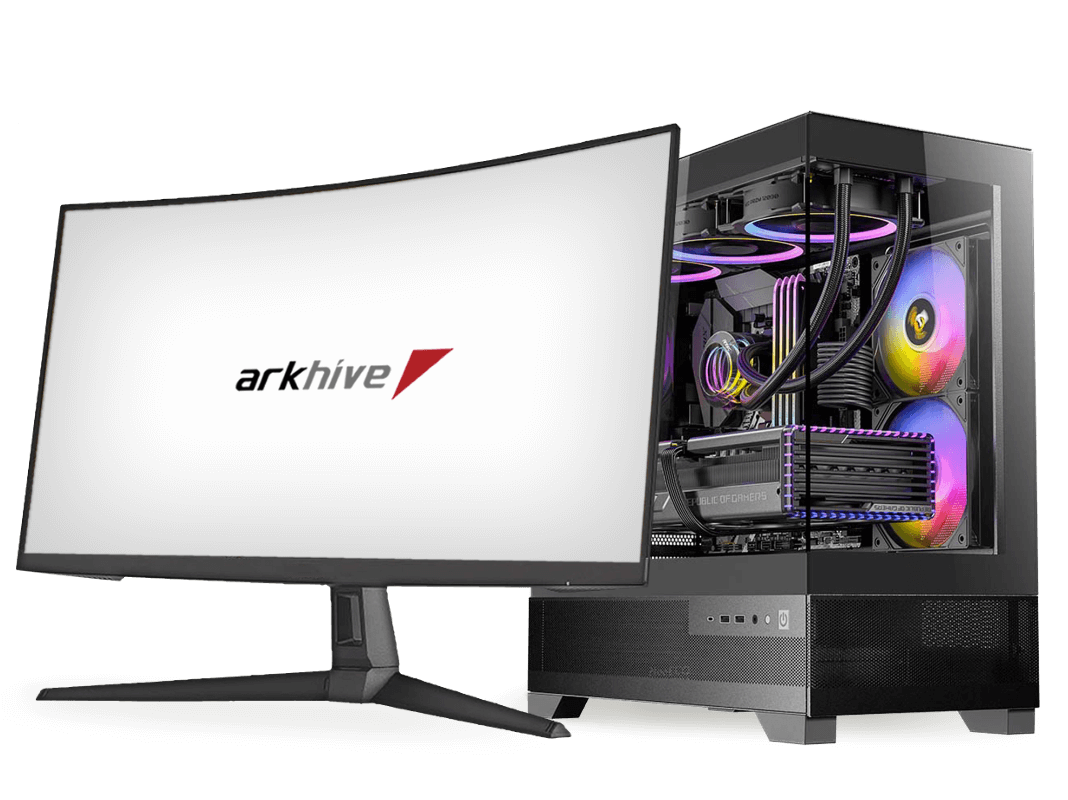 ARK arkhive Gaming Custom GC-I7G47M AG-IR20B76MGL7S-A2M Gaming Custom  第14世代インテル Core i7-14700FとRGBファン5個を標準搭載したコンパクトなミニタワーゲーミングPC - 製品詳細 | パソコンSHOP アーク（ark）