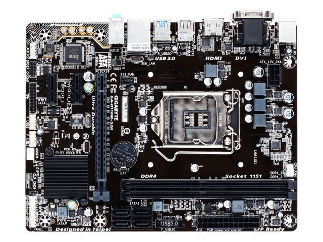 GIGABYTE GA-H110M-S2H インテル 100シリーズ LGA1151対応 intel H110チップセット搭載MicroATXマザーボード  - 製品詳細 | パソコンSHOPアーク（ark）