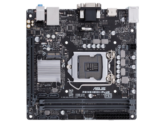 ASUS PRIME H310I-PLUS インテル 300シリーズ LGA1151対応 intel H310チップセット搭載Mini-ITXマザーボード  - 製品詳細 | パソコンSHOPアーク（ark）