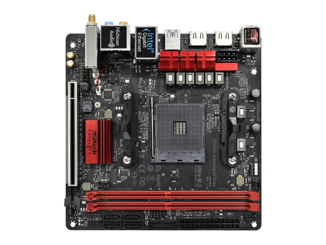 ASRock Fatal1ty AB350 Gaming-ITX/ac AMD 300シリーズ Socket AM4対応 AMD B350チップセット搭載Mini-ITXマザーボード  - 製品詳細 | パソコンSHOPアーク（ark）