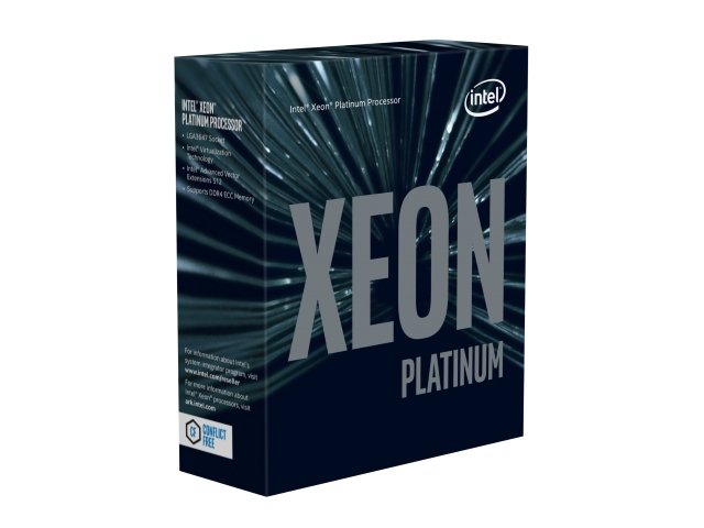 Xeon Platinum 8164 BOX BX806738164 intel インテル Xeon スケーラブル プロセッサー LGA3647 /  2.0GHz(TB 3.7GHz) / 35.75MB L3キャッシュ / 26コア52スレッド / 最大PCIeレーン数 48 / TDP 150W  - 製品詳細 | パソコンSHOPアーク（ark）