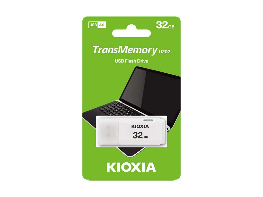 KIOXIA LU202W032GG4 U202 KIOXIA キオクシア TransMemory U202シリーズ USBフラッシュメモリ 32GB  [海外並行輸入品] - 製品詳細 | パソコンSHOPアーク（ark）