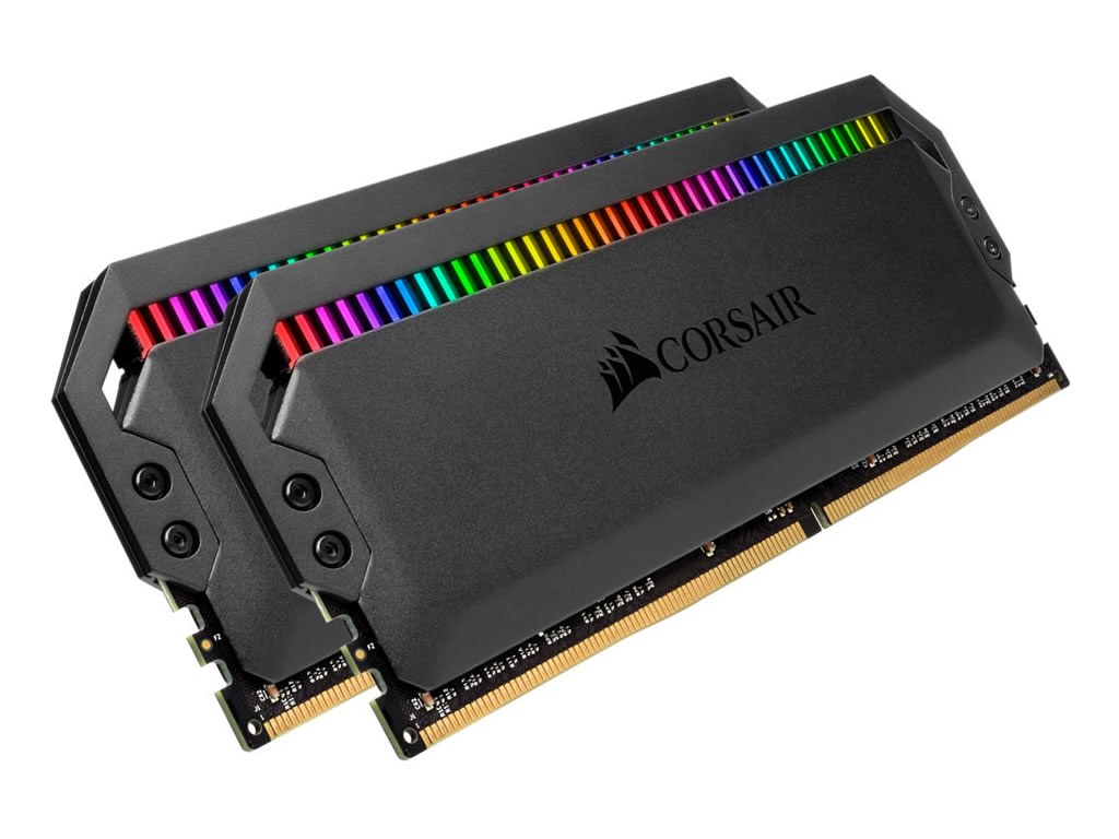 Corsair CMT16GX4M2D3600C18 DOMINATOR PLATINUM RGB DDR4 288pin DDR4-3600  CL18-22-22-42 16GB(8GBx2枚組)SET 1.35Volt XMP2.0 - 製品詳細 | パソコンSHOPアーク（ark）