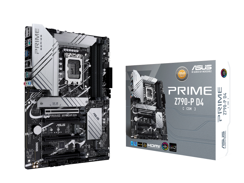 ASUS PRIME Z790-P D4-CSM インテル 700シリーズ LGA1700対応 intel Z790チップセット搭載ATXマザーボード  製品詳細 パソコンSHOPアーク（ark）