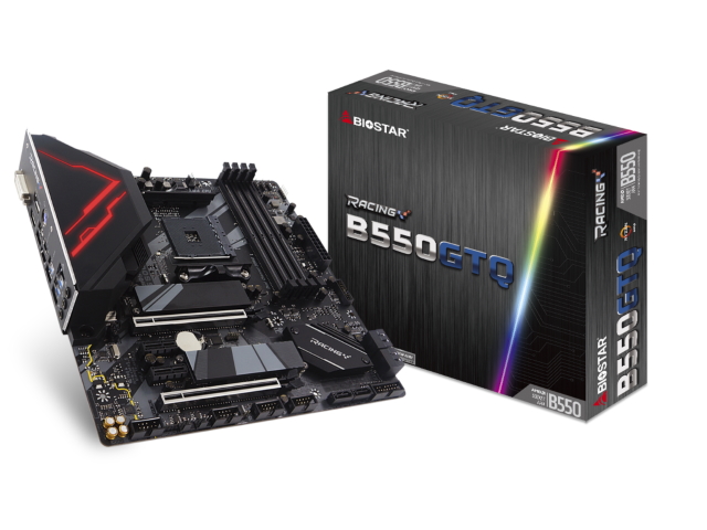 BIOSTAR B550GTQ AMD 500シリーズ Socket AM4対応 AMD B550チップセット搭載MicroATXマザーボード -  製品詳細 | パソコンSHOPアーク（ark）