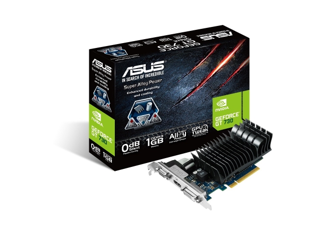 ASUS GT730-SL-1GD3-BRK GeForce GT 730 1GB 64-bit DDR3 PCI Express対応ビデオカード -  製品詳細 | パソコンSHOPアーク（ark）