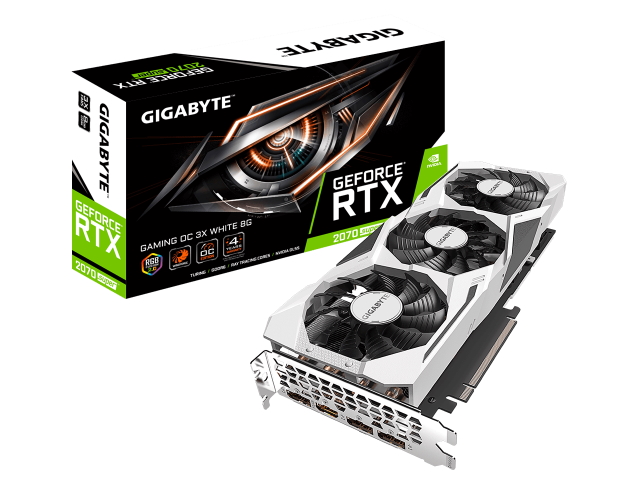 GIGABYTE GeForce RTX 2070 SUPER GAMING OC WHITE 3X 8G WINDFORCE GEFORCE RTX  2070 SUPER 8GB 256-bit GDDR6 PCI Express対応ビデオカード - 製品詳細 | パソコンSHOPアーク（ark）