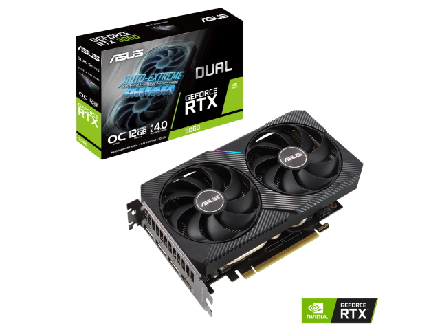 GeForce RTX 3060 Dual OC 12GB LHR版 PCIE…