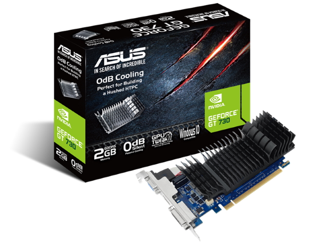 ASUS GT730-SL-2GD5-BRK GeForce GT 730 2GB 64-bit GDDR5 PCI Express対応ビデオカード  - 製品詳細 | パソコンSHOPアーク（ark）