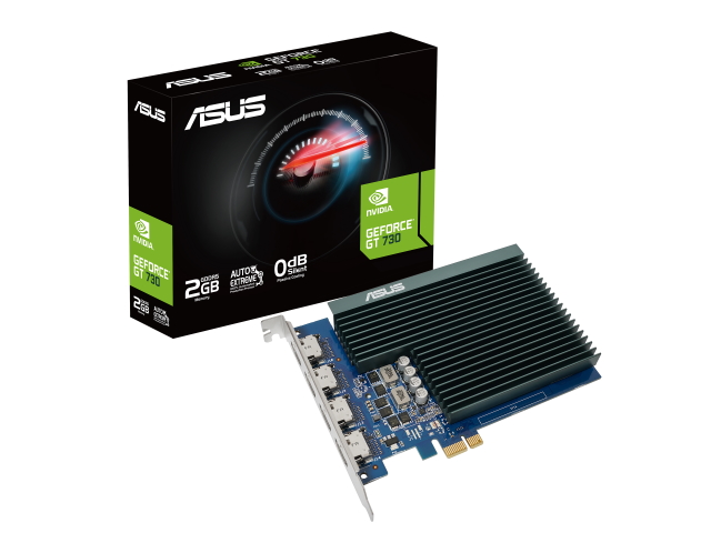 ASUS GT730-4H-SL-2GD5 GeForce GT 730 2GB 64-bit GDDR5 PCI Express対応ビデオカード -  製品詳細 | パソコンSHOPアーク（ark）