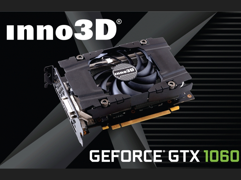 ショートサイズのGTX1060 6GBモデル「Inno3D GeForce GTX 1060 Compact」 | Ark Tech and  Market News Vol.300814