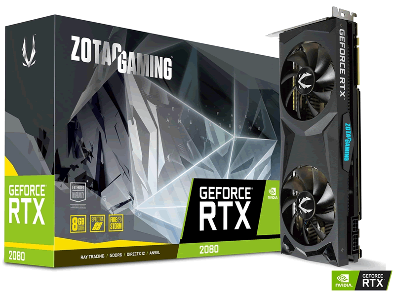 リファレンススペック、コスパ寄りなRTX 2080 GPU搭載グラフィックスカード「ZOTAC GAMING GeForce RTX 2080」 |  Ark Tech and Market News Vol.3002544