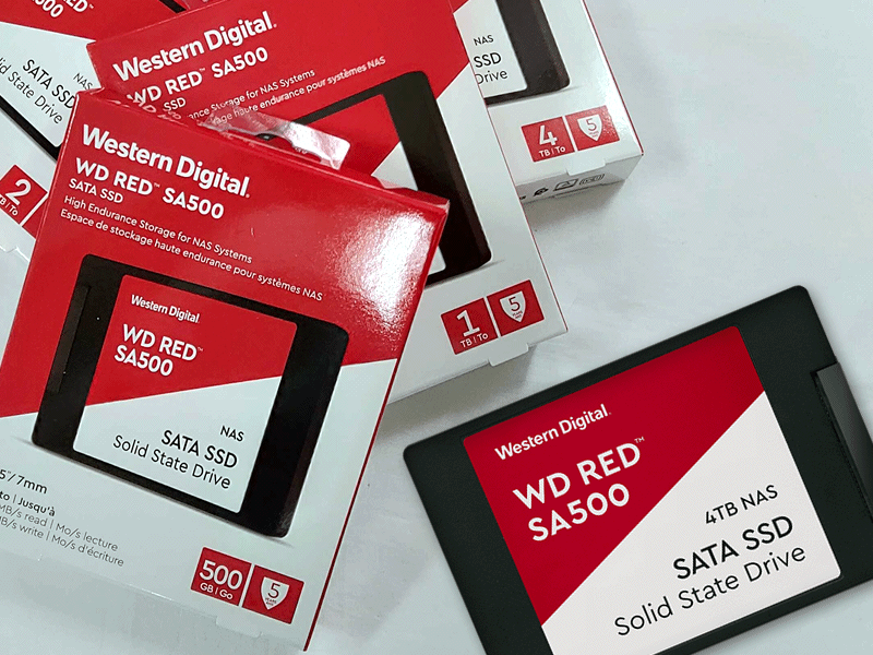 最大4TBモデルもラインアップ、WDのNAS向けSATA SSD「WD Red SA500 NAS SATA SSD」 | Ark Tech and  Market News Vol.3002983