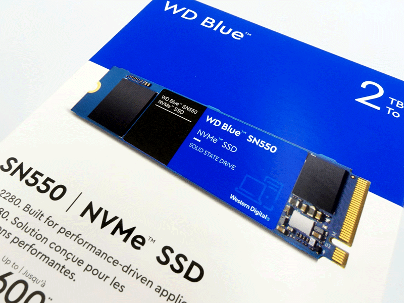 コスパに優れた2TB NVMe M.2 2280 SSD、WD Blue SN550シリーズに「WDS200T2B0C」が追加ラインアップ | Ark  Tech and Market News Vol.3003371