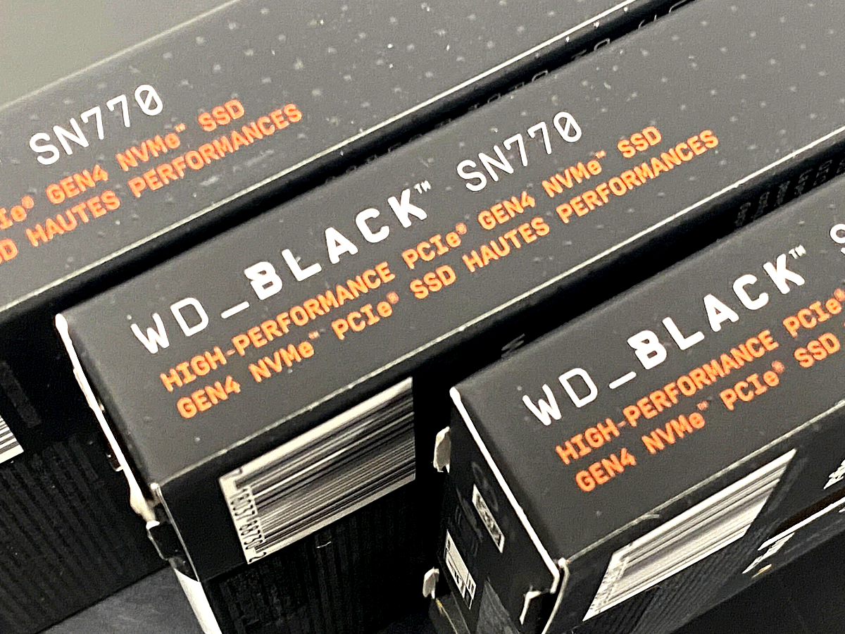 2022年ゲーマー向けジャストスペック、WDのミドルレンジPCIe Gen4 X4 NVMe M.2 SSD「WD_BLACK SN770 NVMe  SSD」 | Ark Tech and Market News Vol.3003978